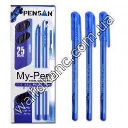 "My-Pen" ручка масляная,син.