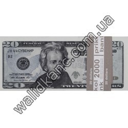 Сувенирные деньги - "20 $"
