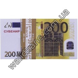 Сувенирные деньги - " 200 евро." 