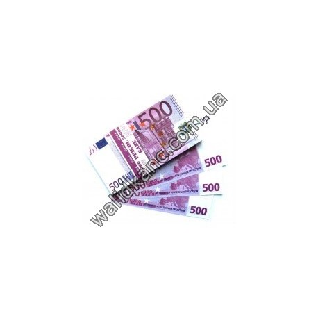 Сувенирные деньги - " 500 евро." 