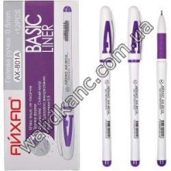 801А"Aihao"ручка гелевая,фиол. 