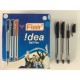 "Idea" Flair ручка масл.черн. 
