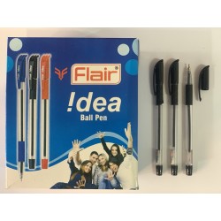 "Idea" Flair ручка масл.черн. 