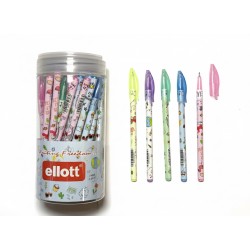 Ручка шариковая в банке "Ellott" - 811