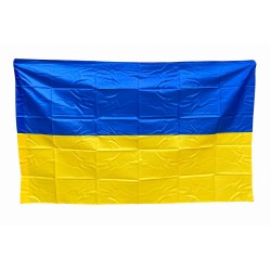 Флаг Украины большой (без герба 90*1,45) Q-2