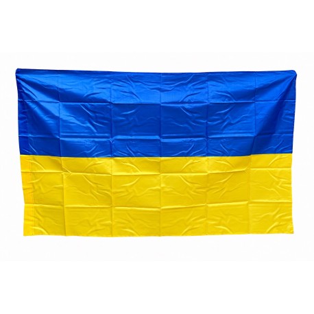 Флаг Украины большой (без герба 90*1,45) Q-2