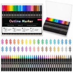 Набор контурных маркеров Outline Marker, 36 цветов