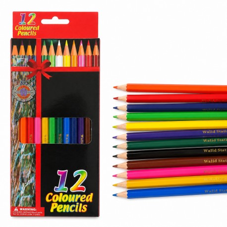 Карандаши "Coloured-Pencils"-12цв. 